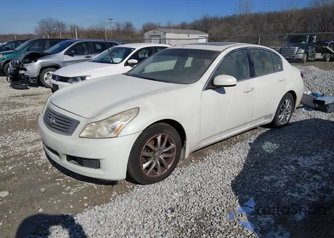 2007 Infiniti G35X from USA, damaged, VIN JNKBV61F07M817275